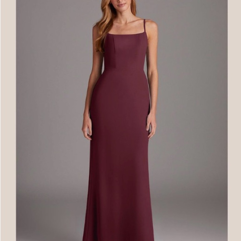Never worn Elegant Azazie Cabernet Evening Gown